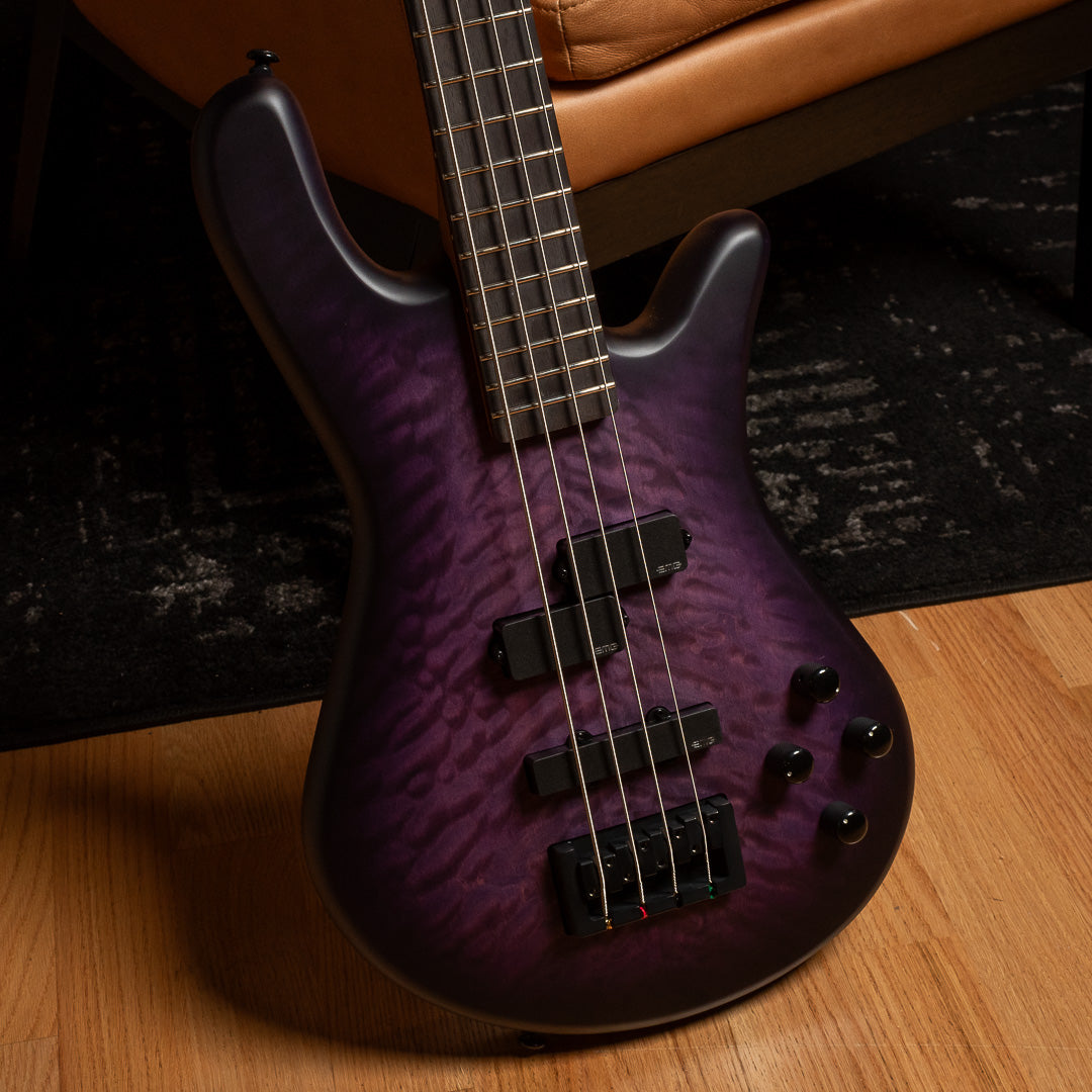 09.8.23 - Spector NS Pulse 4 II Bass Ultra Violet Matte_ - NSPULSE4UVM-3.jpg__PID:5b25b11d-b48f-4563-9d85-3ba792de5761