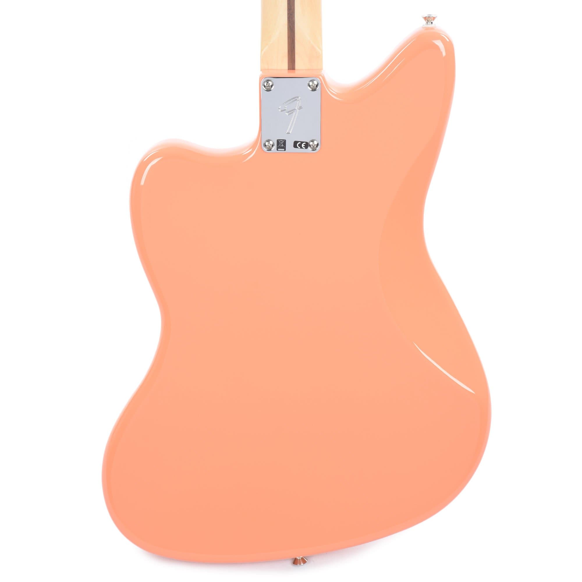 Fender Player Jazzmaster Pacific Peach w/Matching Headcap, Pure Vintage '65 Pickups, & Series/Parallel 4-Way Electric Guitars / Solid Body