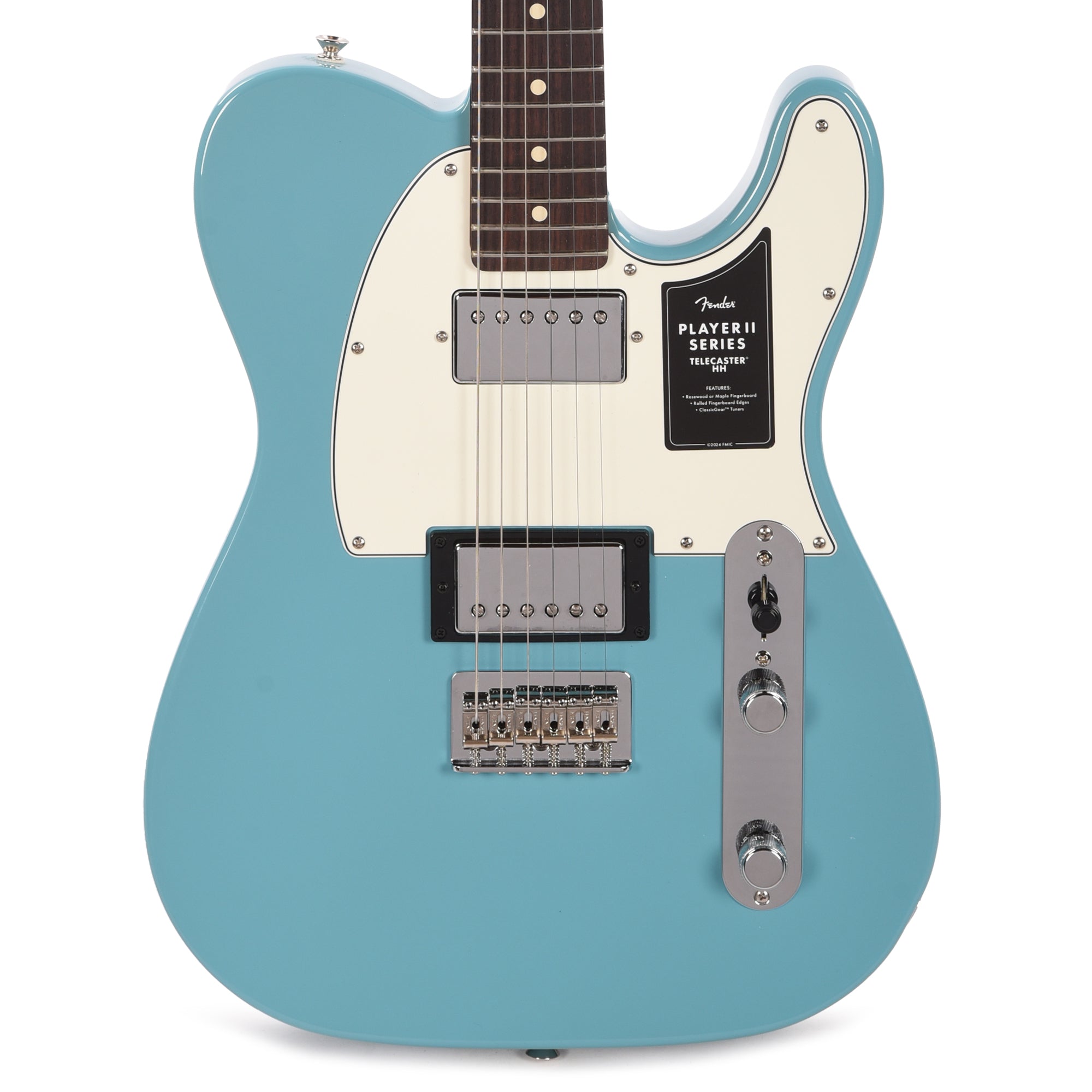 Fender Player II Telecaster HH Aquatone Blue