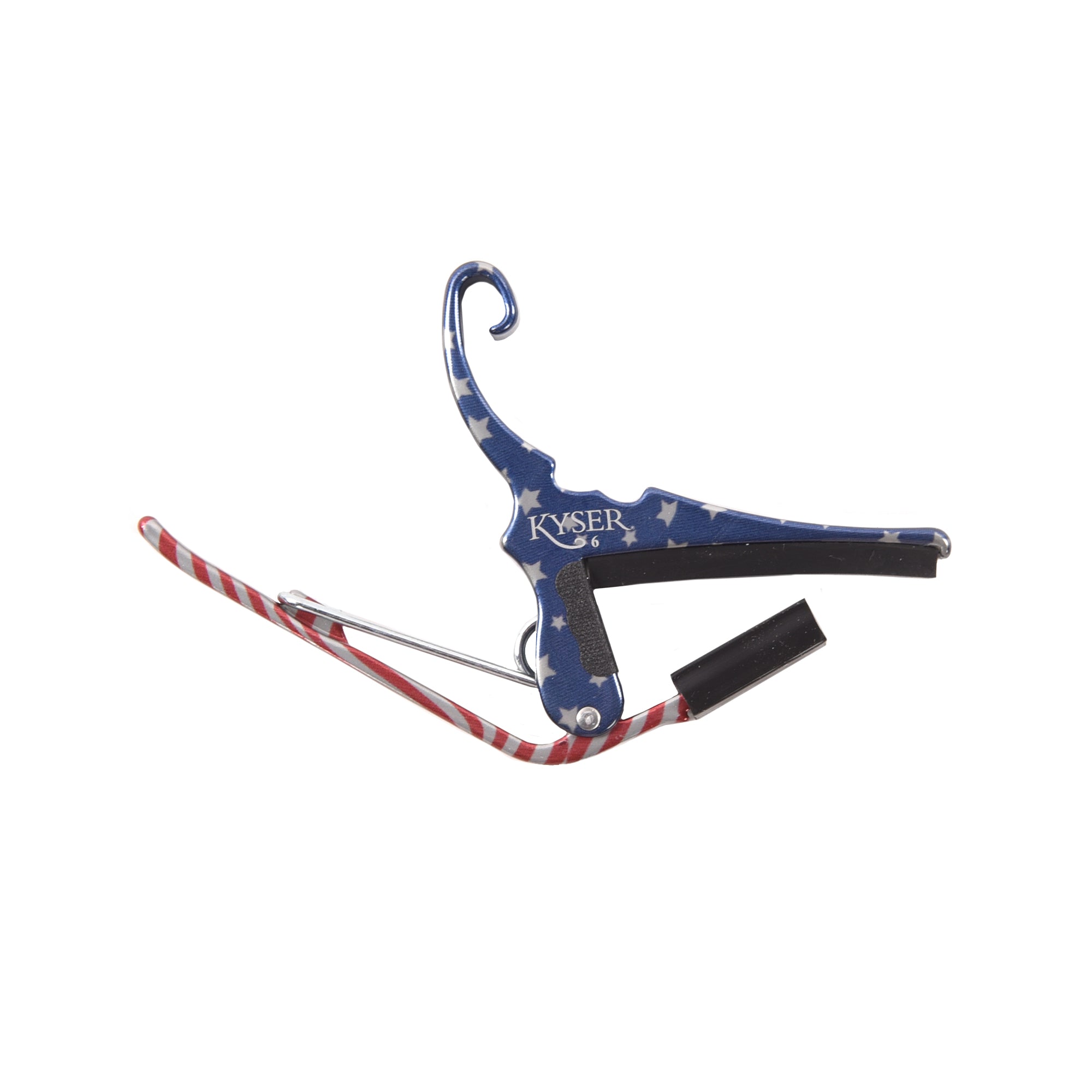 Kyser Quick-Change Capo for 6-String Acoustic Guitars Stars & Stripes