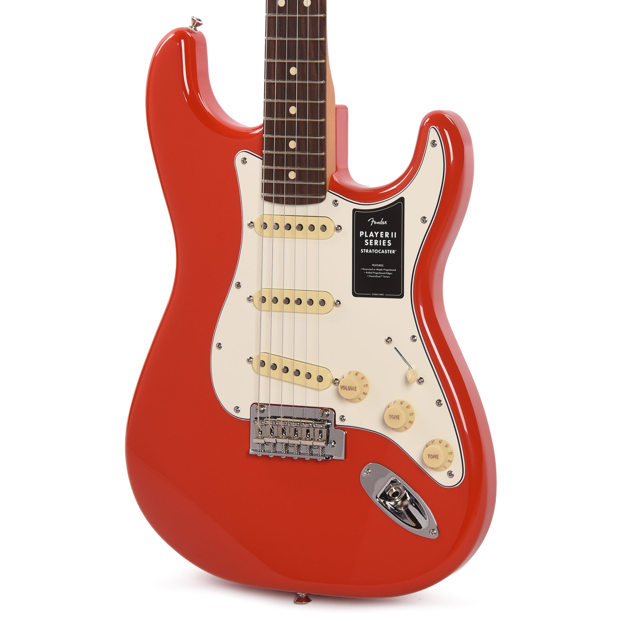 Fender Player II Stratocaster Coral Red