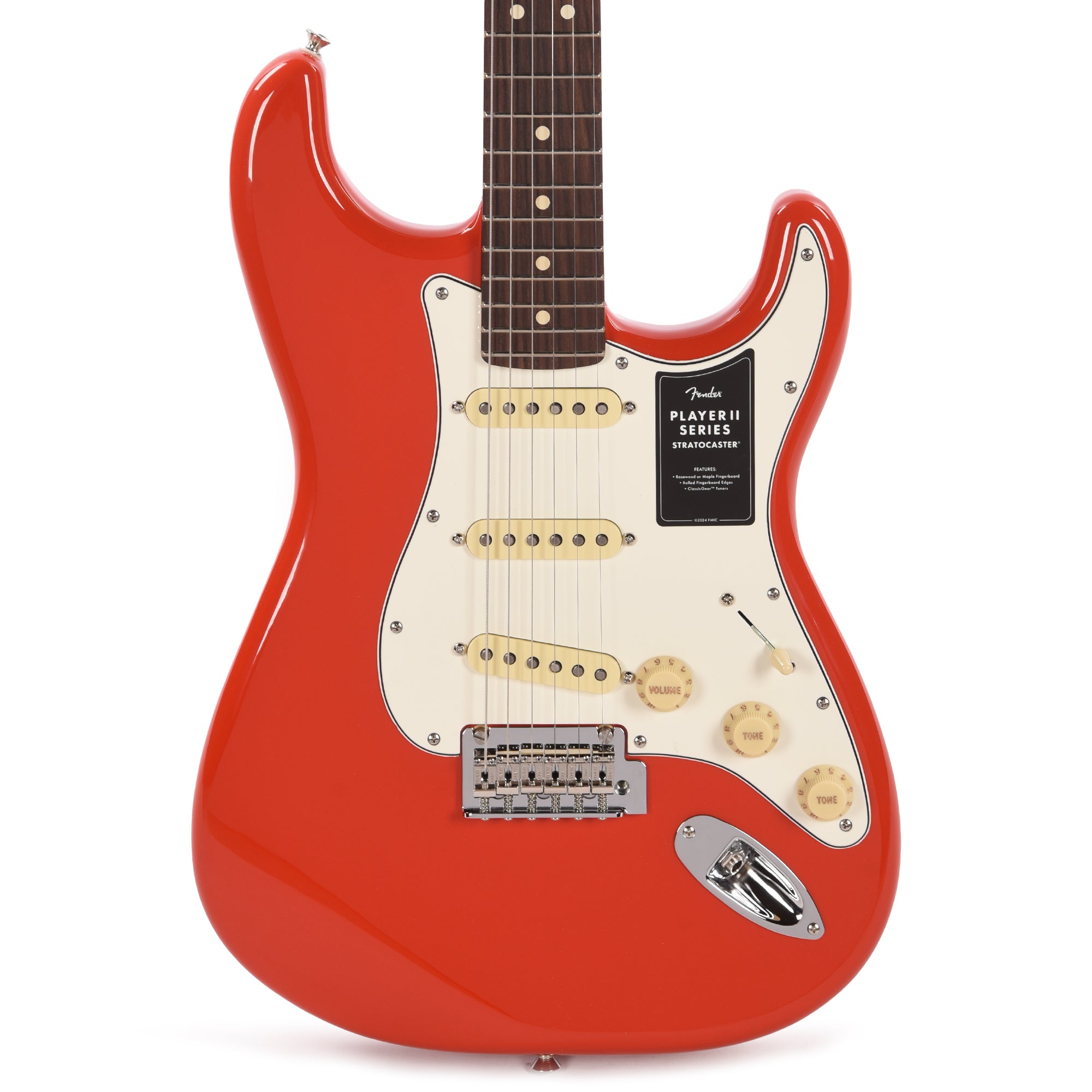 Fender Player II Stratocaster Coral Red