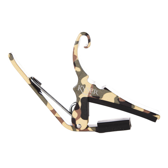 Kyser Quick-Change Capo for 6-String Acoustic Guitars Camo 2.0